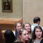 Лувъра (2) селфи пред Мона Лиза