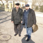 С проф. Циганенко пред Третяковската галерия в Москва